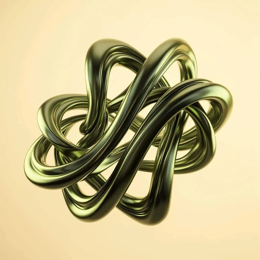 Sculptural form representing the integrated Krutash stack